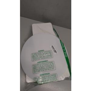 Set of White Plastic and Wooden Display Boards