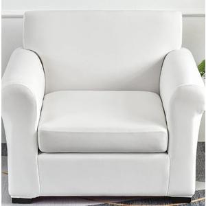 Arm Chair Cover 2 Pack Ivory 19x17x4, 20x40x30