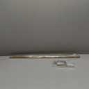 Ivilon Drapery Window Curtain Rod - End Cap Style Design 1 Inch Pole. 28 to 48 Inch Color Warm Gold