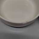 Amazon Basics Glazed Stoneware Bowls, 4-Piece Set, Microwave and Dishwasher-Safe, 5.5 in., Ivory