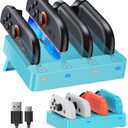 FYOUNG [Switch 2/1 Both] Controller Charger, Charging Dock for JoyCon 2