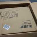 Heavy Duty hose Reel, 5/8"100 FT Retractable Garden Hose Reel Wall Mount with 8 Pattern Hose Nozzle/Auto Rewind/Any Length Lock/180Swivel Bracket