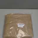 Burlap Fabric - Garden Burlap Fabric Roll Natural Jute Outdoor Fabric Burlap Weed Barrier Trees Trunk Wrap for Crafts Farmhouse Gardening Table Decor for Crafts (19.7" x 15 Feet)