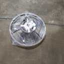 LUDOMIDE Flush Mount Ceiling Fan, Ceiling Fans with Lights and Remote, 6 Winds Speeds, 20” Low Profile Ceiling Fan 3000-6000K Dimmable LED Light for Bedroom, Living Room, Dining Room and Kitchen