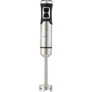 Amazon Basics Multi-Speed Immersion Hand Blender for Kitchen Mixing, Smoothies, Soups, 500 Watt Powerful, Silver