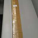 Weysat 1 Set 94.5in x 47.2 in Mdf Board and Batten Wall Panel Kit Premade Wainscoting Panels Decorative Wall Molding Trim Slats Paintable Accent Kit for DIY Home Bedroom Living Room Decor