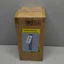 Lanterns Decorative Outdoor&Indoor, Set of 2 (14"&10") Beige Metal Lantern Decor with Glass, Candle Holder for Porch, Patio, Garden, Balcony, Wedding, Table Centerpiece