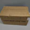 Flavehc Bread Pan Cast Iron Loaf Pan with Lid 9x5 Inch Bread Loaf Pan for Baking Bread Enameled Cast Iron Sourdough Bread Pan