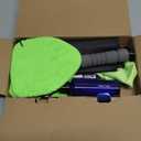 XINDELL Windshield Cleaner Tool – Car Interior Window Cleaning Kit with Extendable Handle & 4 Microfiber Pads, Auto Wiper Inside Windshield Brush for Car & Home Windows, Size: 19in