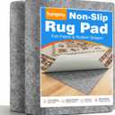 RUGPADUSA - Basics - 8'x10' - 1/4" Thick - 100% Felt - Protective Cushioning Rug Pad - Safe for All Floors and Finishes Including Hardwoods  