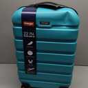 Wrangler 22" Hardside Spinner Carry-On Luggage, Teal