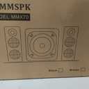 2.1 Computer Speakers with Subwoofer, 160W RMS, Bluetooth 5.3, Black | A 8-inch subwoofer, wood cabinets and silk dome tweeters. AUX/RCA, optical and coaxial inputs for PCs, TVs and turntables.