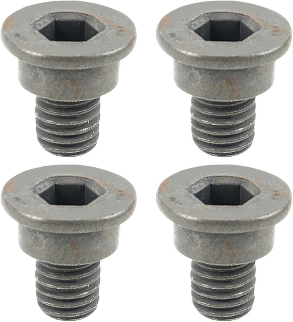 34211161806 4PCS Disc Brake Rotor Set Screws Fit for BMW 2000-2024 1 2 3 4 5 6 7 8 i3 i4 i8 iX M3 M4 M8 X1 X2 X3 X4 X5 X6 X7 XM Z4 & MINI 1.5T 2.0T 1.6T 1.2T 1.6L Replacement # 34111157343