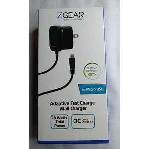 ZGear Adaptive Fast Charge Wall Charger For USB C ZGear Adaptive Fast Charge Wall Charger For USB C