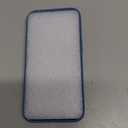 ORNARTO Compatible with iPhone 13 Case 6.1, Slim Liquid Silicone 3 Layers Full Covered Soft Gel Rubber Phone Case Protective Cover 6.1 Inch-Blue