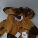 Dog Costume For Adults Funny Riding Dog Zipper Inflatable Costumes for Men, Women Amusing Halloween Costumes with Air Fan for Party Bulldog Cosplay, Toys.