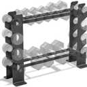 Marcy Weight Storage Organizer Racks for Dumbbells, Kettlebells, Weight Plates