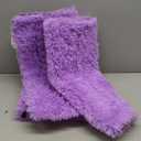 Ultra Soft Runner Rugs for Bedroom Hallways with Upgraded Non-Slip Rubber Backing & Thick Memory Sponge, 2x8 Feet Fluffy Shag Throw Area Rug for Bedside Dorm Light Purple