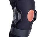DonJoy Deluxe Hinged Knee Brace, Drytex Sleeve, Open Popliteal, Small
