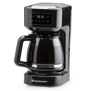 Toastmaster 12-Cup Digital Touchscreen Drip Coffee Maker - Programmable Automatic Coffee Machine - Kitchen Appliance with Keep Warm Setting