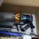 Cordless Vacuum Cleaner, 650W 55KPA 70Min Powerful Vacuum Cleaners for Home, Self-Standing Stick Vacuum Cordless Rechargeable/ Anti-Tangle/OLED Screen/1.8L Cup for Home Pet Hair/Carpet/Hardwood Floor (Purple)