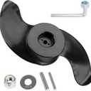 MKP-32 Trolling Motor Propeller Replacement for Minn Kota - Weedless Wedge 2 Prop Fits 3-5/8" Motor Diameter, #2091160#1865017 - Replacement Parts