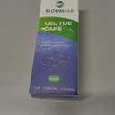 3 x Small Toe Protectors Soft Gel Silicone Toe Caps for Pain Relief, Corns, Ingrown Toenails 6-Pack Bandages for Men & Women