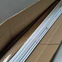 No Drill Cordless Vinyl Mini Blinds,White,35.5" W x 64" H | 1",No Tools,Horizontal Window Blinds,Light Filtering,Indoor Windows