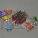 LaVenty 14 PCS Luxury Under The Sea Cake Decorations Fishing Cake Decorations Sea Turtle Octopus Ocean Cake Topper Under The Sea Party Supplies