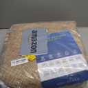 GarveeHome Door Mat Indoor Rugs for Entryway Scalloped Solid Tan Jute Digital Printing Small Rug 2x3 Washable Non-Slip Modern Soft Low-Pile Carpet for Bedroom Kitchen Entrance