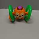 Bright Starts Roll & Glow Monkey Crawling Baby Toy with Lights and Sounds, Tummy Time Toy, 6 Months and up