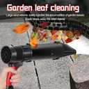 Mini Blower Cordless with 10 Battery, 21v 35000rpm Small Cordless Handheld Leaf Blower Turbo Jet Blower with Fast Battery, Charger, 3 Nozzle Accessories for Lawn Care, Garage, Patio, Car