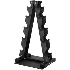 Dumbbell Rack, Style: A-frame, 5-tier