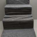 EHEYCIGA Dog Stairs for Bed 18" H, 4-Step Dog Steps for High Bed, Pet Steps for Small Dogs and Cats, Non-Slip Balanced Pet Ramp Indoor, Grey