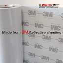 6 x Mexican Eagle Coat of arms Mexico Vinyl Decal Sticker - 2 Pack Reflective, 3 Inches - for Car Boat Laptop Phone