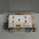 34PCS 5 Sizes 8-18mm Fuel Line Clamps Clips Assortment Kit 1/4" 5/16" 3/8" Fuel Injection Gas Line Automotive Diesel Petrol Pipe Hose Clamps DD025-BN