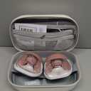 Momcozy Wearable Breast Pump, Hands Free Upgraded Mobile Flow | M9, App Discreet Control with Personalized Multi-Modes & 15 Levels, Wearable Breast Pump 24mm, 2 Pack Cozy Red