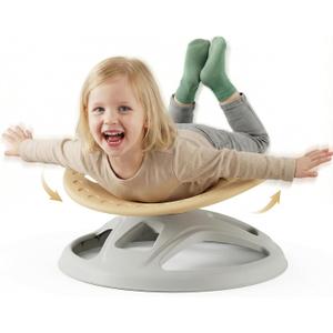 Brelley Sensory Spinning Chair for Autistic Kids, Swivel Chair, Sensory Toys Gifts for Toddlers with ADHD, Sit and Spin Toys, Training Body Coordination, Indoor & Outdoor, 3+ Years