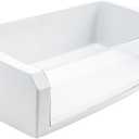 WR02X12664 Door Shelf Bin Compatible With ge Refrigerator(some models,not all): PFSF6PKXABB, PFSF6PKXCBB, PFSF6PKXBB, Asm Guard Ref 1467815 Replacement PS2322799, DA63-03828A, WR02X13335, AP4344619