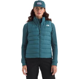 THE NORTH FACE Women's Aconcagua 3 Insulated Vest | Wind Resistant, Water Repellent, 600 Fill Waterfowl Down Insulation (Large)