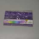 [24 Pens - Purple Ink] Think2 0.7mm CGI Retractable Gel Pens. (24 Purple) Medium Point Rollerball Pens with Smooth Quick Drying Ink.