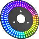 RGB Spare Tire Brake Light for Ford Bronco 2021 2022 2023 2024 2/4 Doors Third Brake Plug & Play 3-Side Wheel Light LED Ring Ford Bronco Accessories