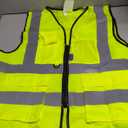 A-SAFETY safety vests (Medium, Yellow)
