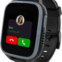 XPLORA XGO 3 - Watch Phone for Children (4G) - Calls, Messages, Kids School Mode, SOS Function, GPS Location, Camera and Pedometer – (Subscription Required) (Black)