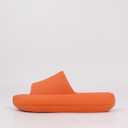 SEVENHILL Pillow Slippers for Women and Men Indoor Outdoor Non-Slip Quick Drying Slides and Sandals (Orange, M)