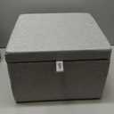 Dog Stairs for Small Dogs and Cats, Dog Ramp for Couch and Bed, Foldable 2-in-1 Wooden Pet Steps for Puppy, Split Ottoman DesignBrown