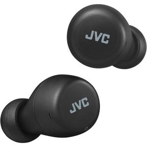 JVC Gumy mini True Wireless Earbuds Headphones, Bluetooth 5.1, Water Resistance(IPX4), Long Battery Life (up to 15 Hours) - HAZ55TB (Black)