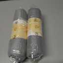 2 x Baby Hooded Towels for Babies and Toddlers, Muslin Baby Bath Towel Soft and Absorbency (Grey 1 Pack)