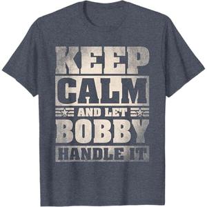 Bobby Name Shirt Personalized Bobby First Name T-Shirt S