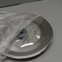 Universal Lid for Pots Pans and Skillets - One Lid Fits All 8.25-12 Inch Pots Frying Pans Skillets Woks, Replacement Pot Lid with Upgraded Heavy Duty Heat Resistant Silicone Handle, Gray